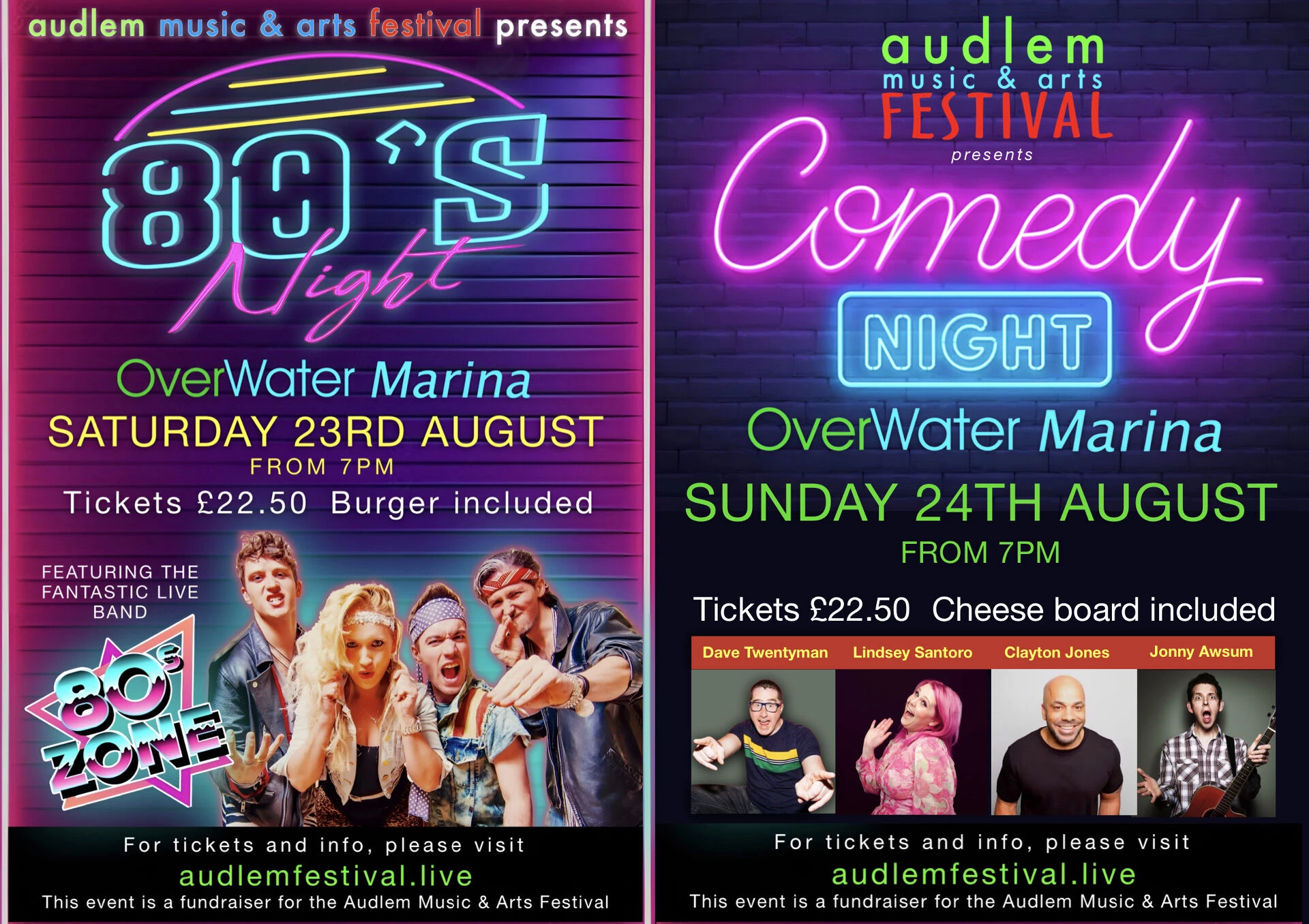 music and comedy