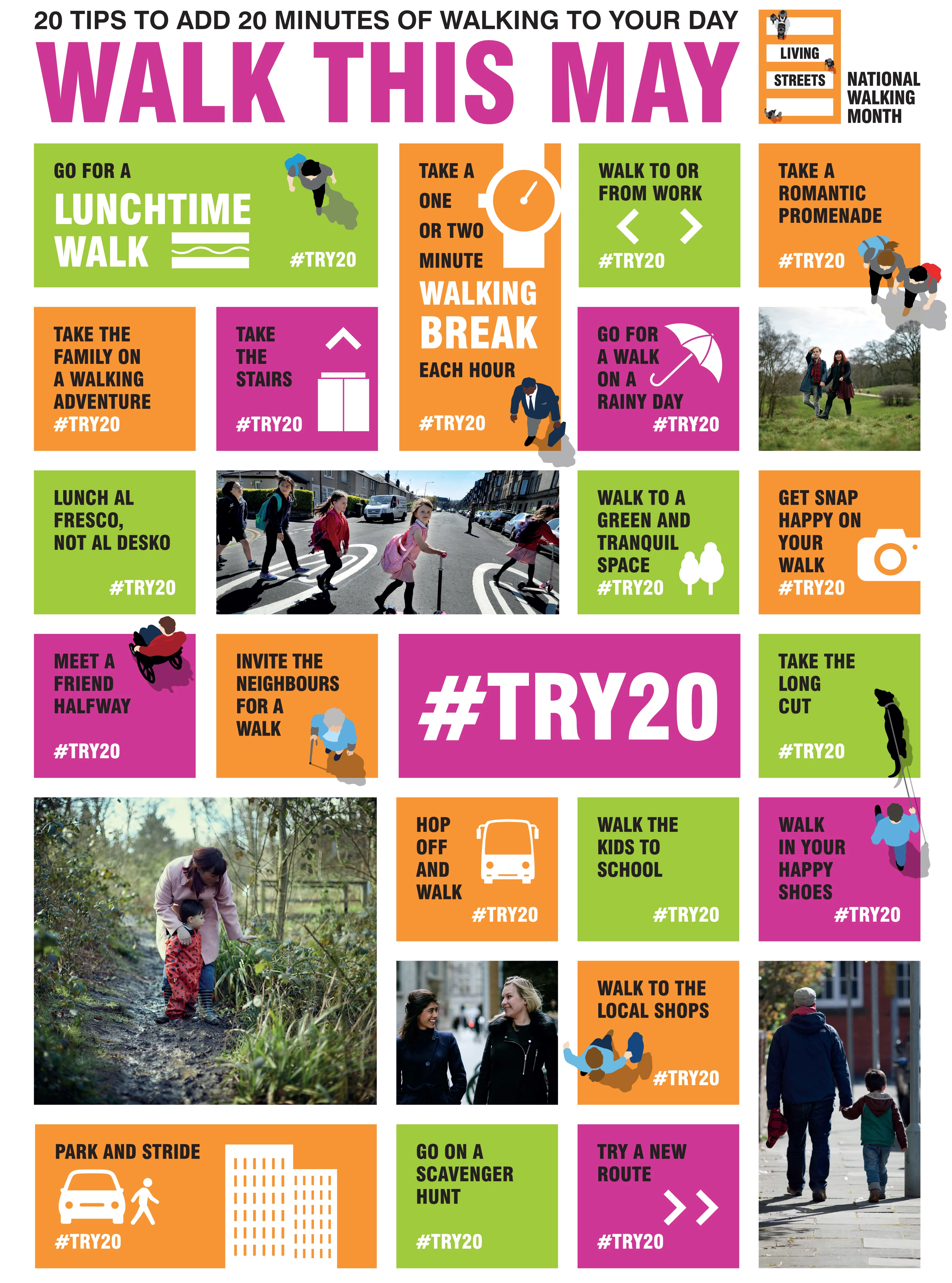 national walking month