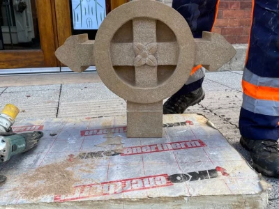 new stone cross