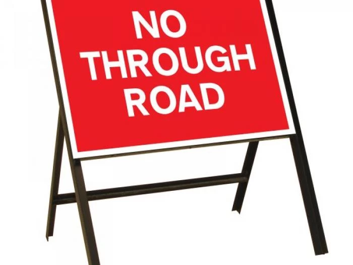 no through road
