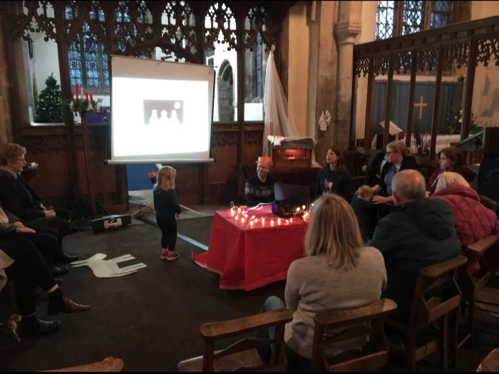 north muskham december  messy church