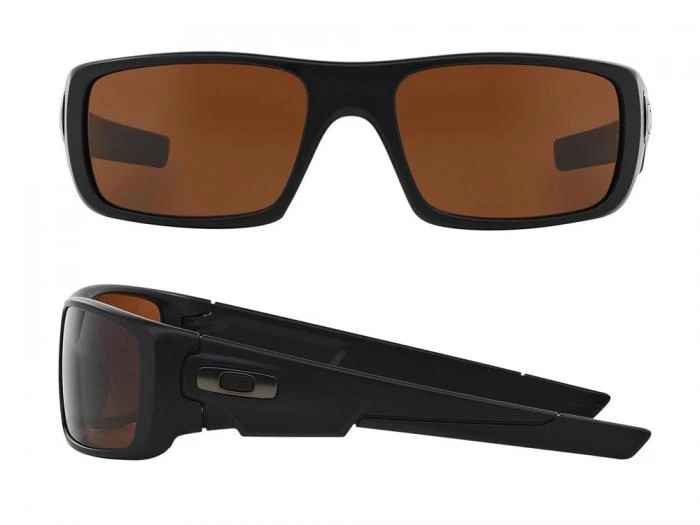 oakley crankshaft in matte black with dark bronze lenses oo923903