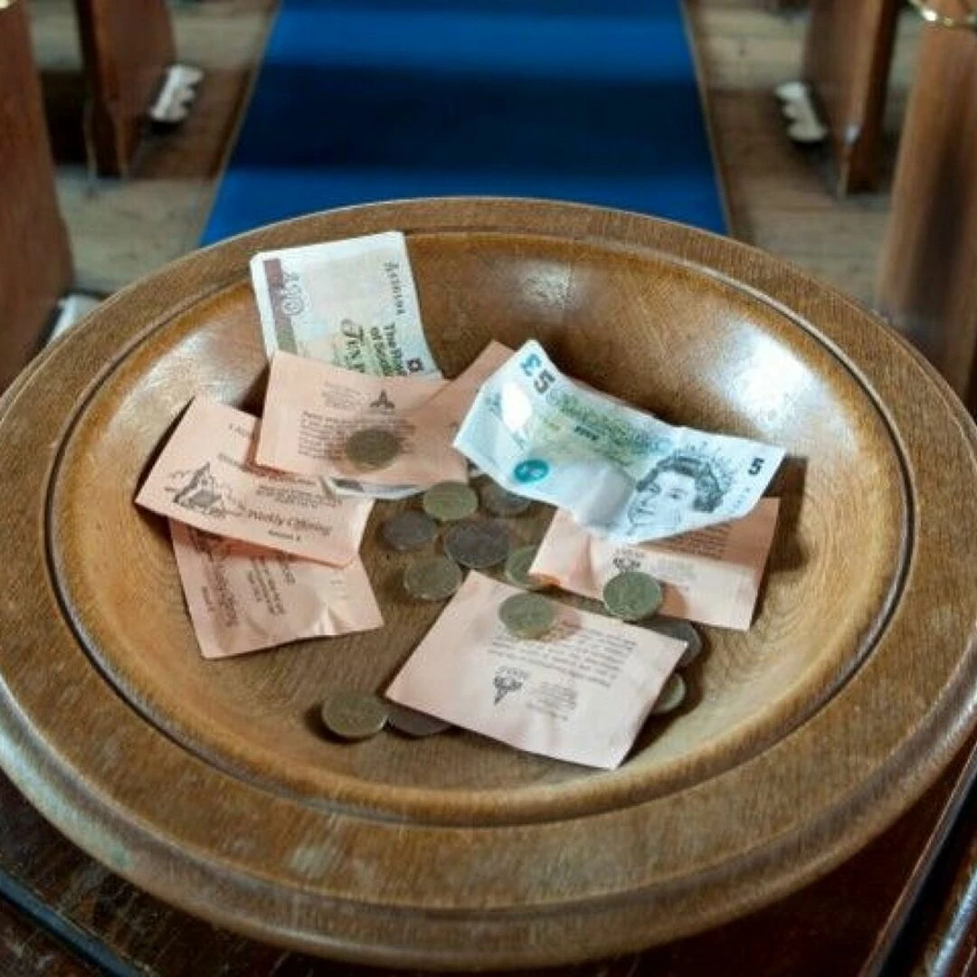offering plate