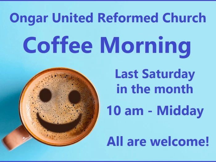 ongar saturday coffee morning