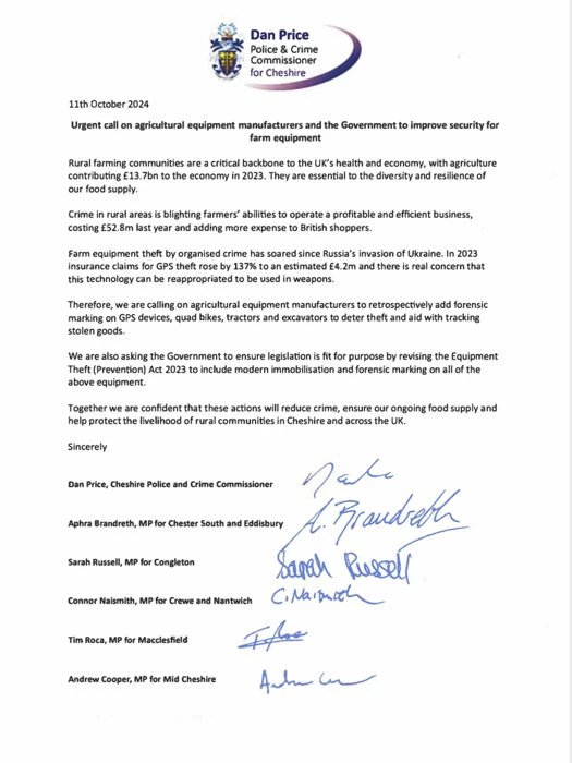 open letter from pcc