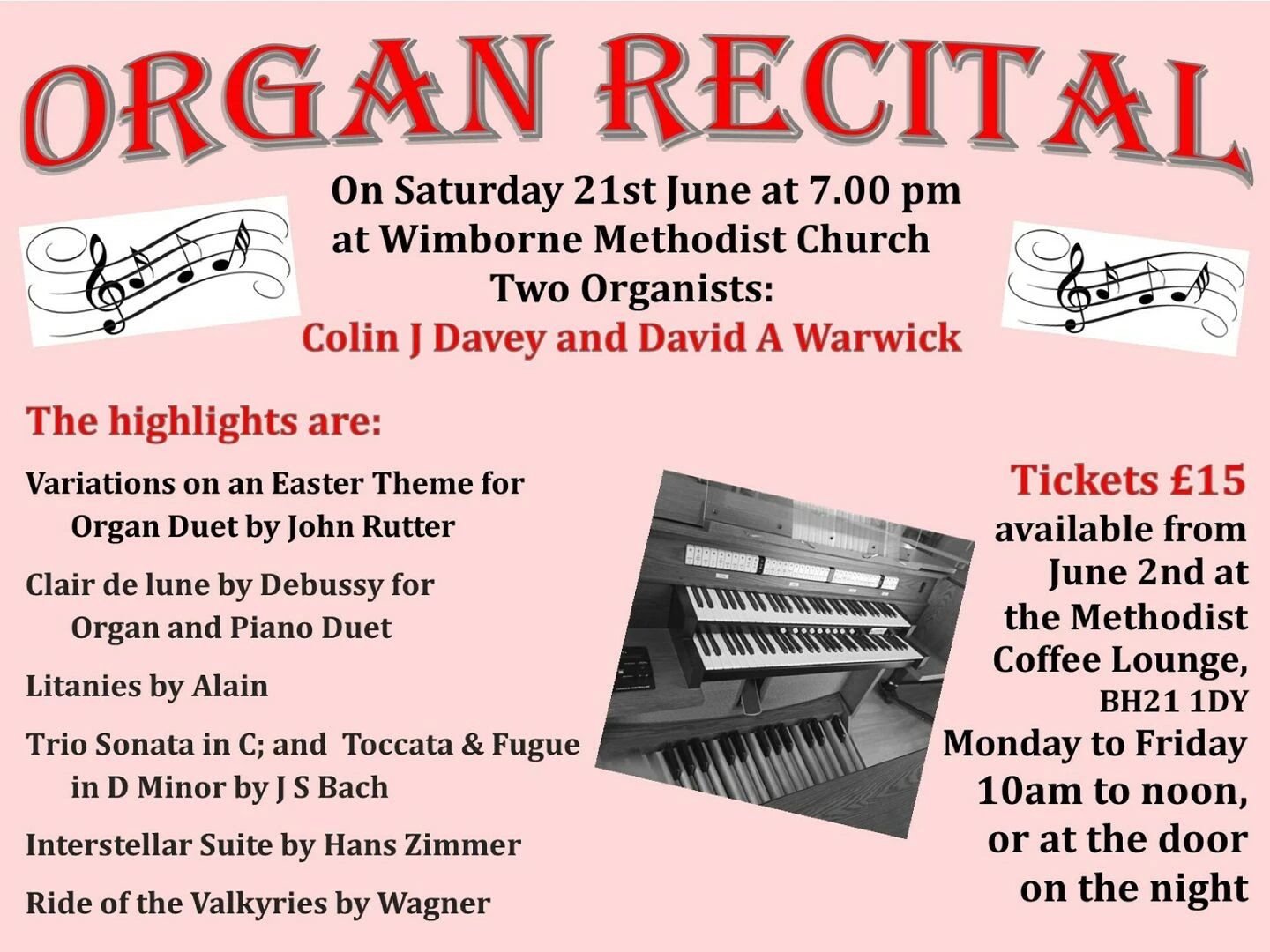 organ recital