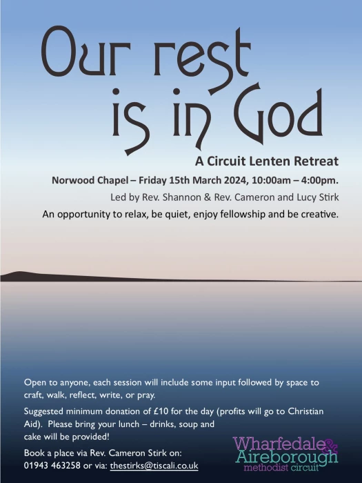 our rest is in god