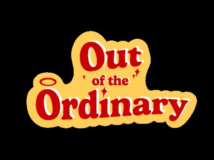 out of the ordinary logo yellow