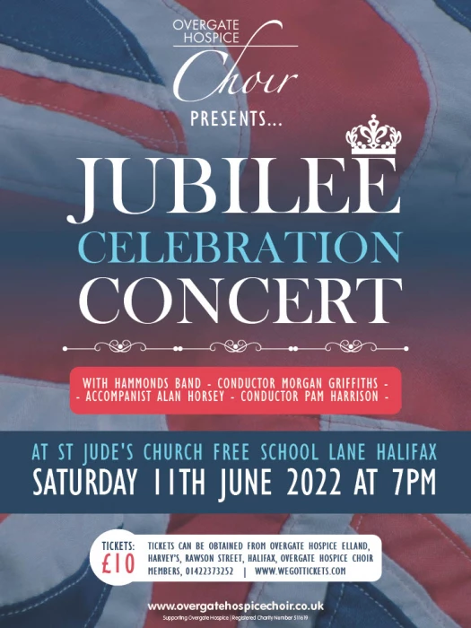 overgate choir jubilee concert poster
