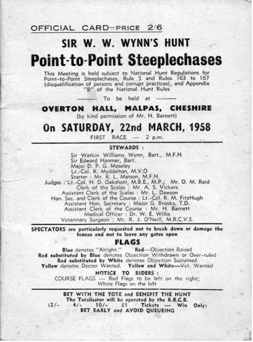 overton hall races