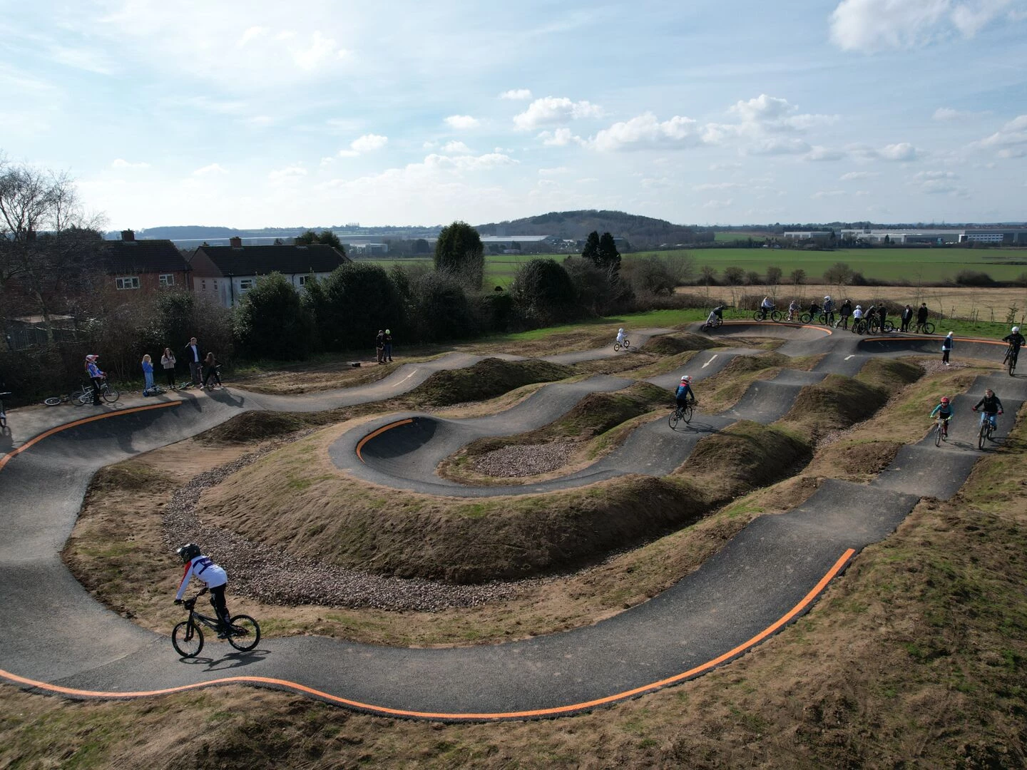 overview of dorndon pump track