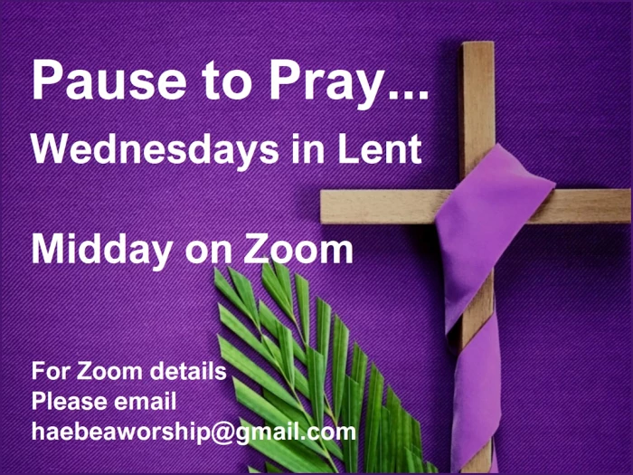 pause to pray  lent