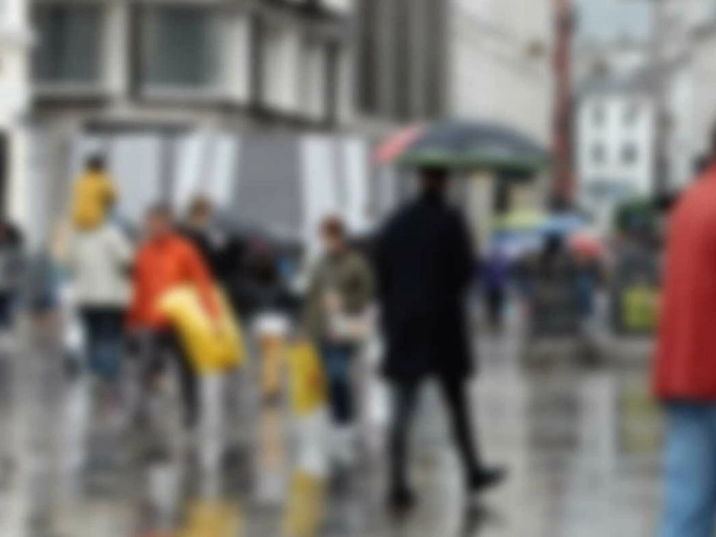 people blur