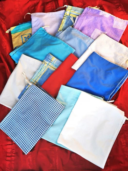 photo of scrub bags