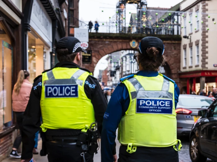 police on the beat