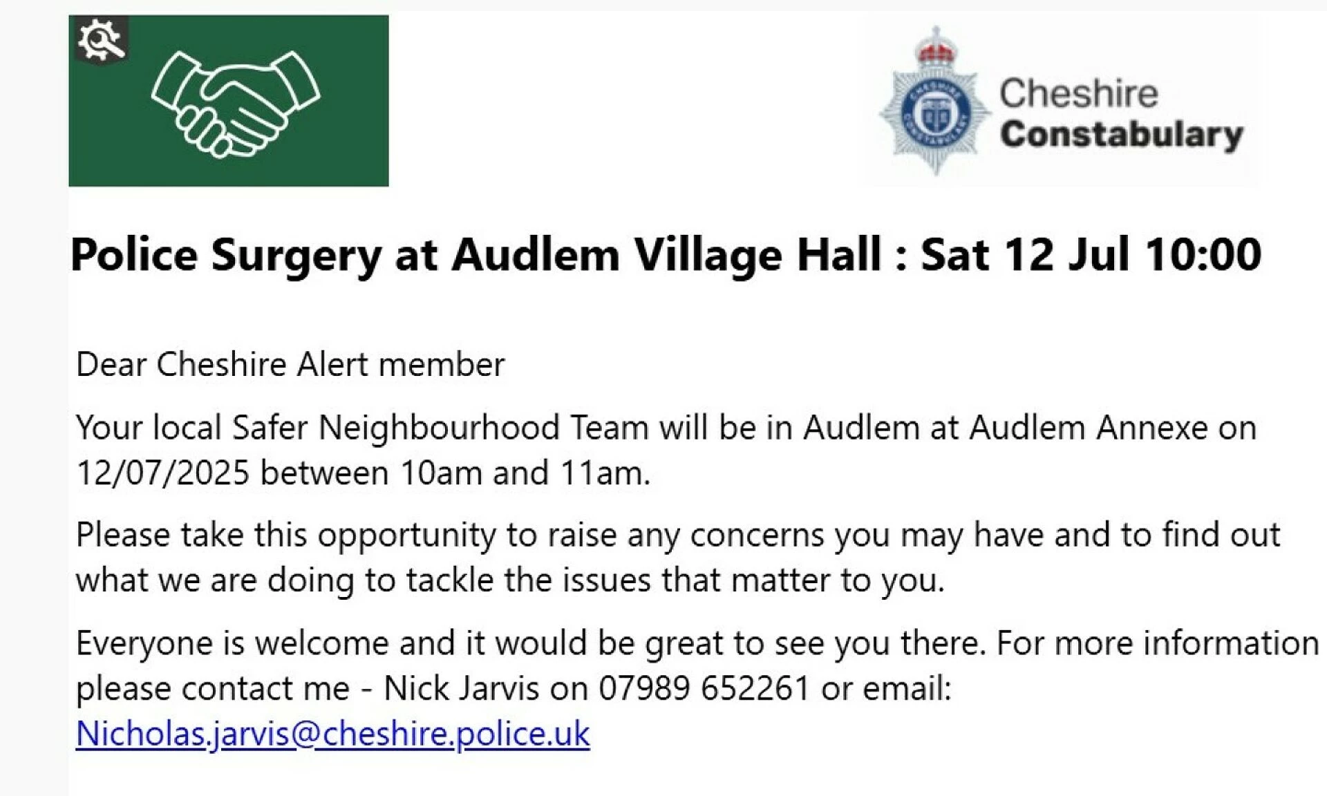 police surgery