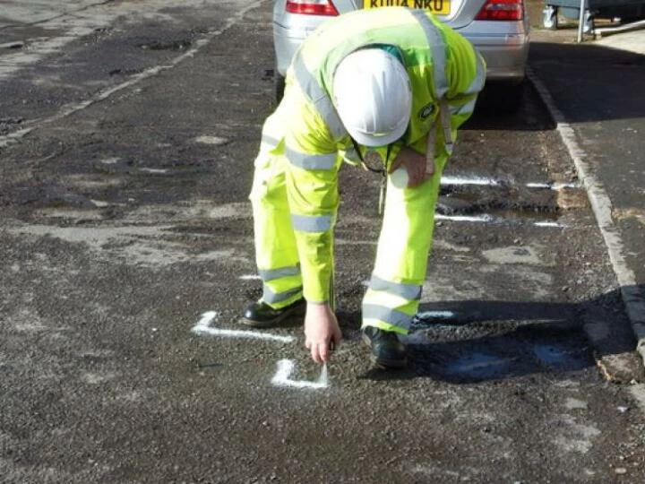 pothole