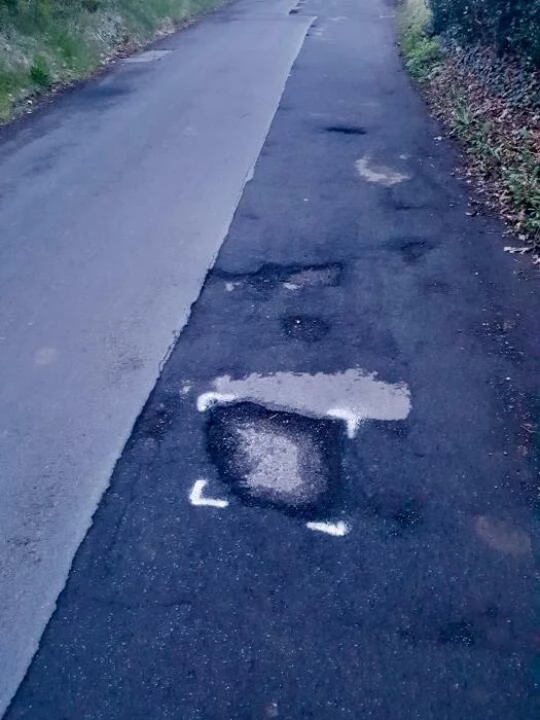 potholes
