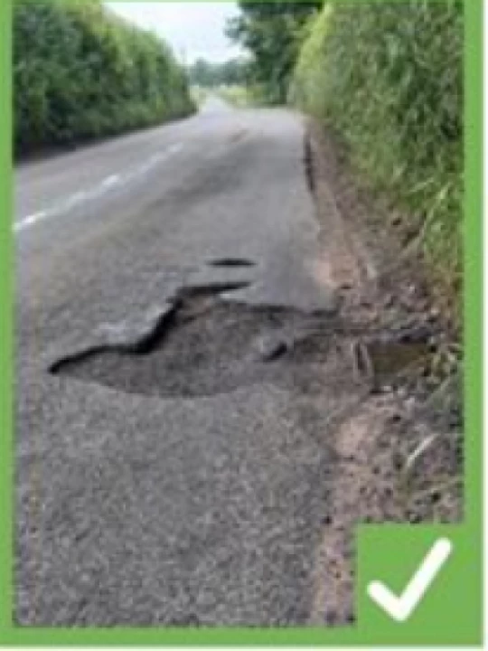 potholes