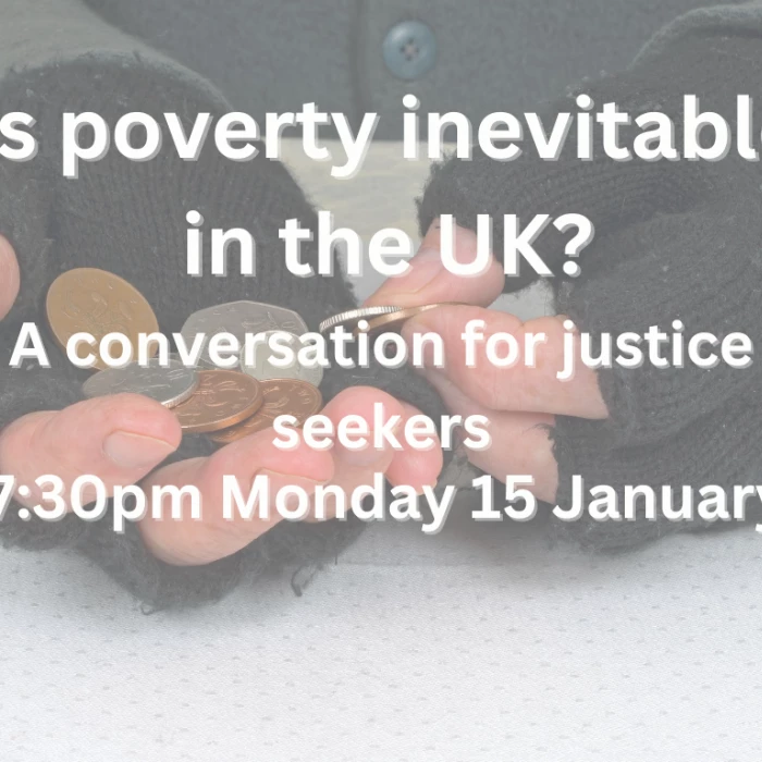 poverty inevitable