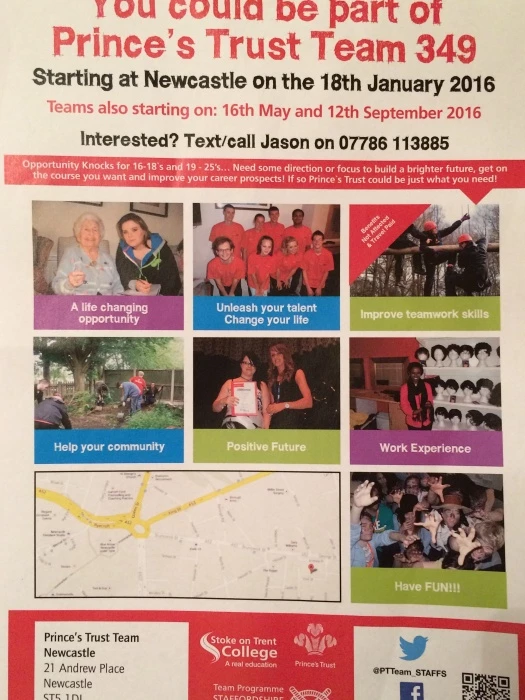 prince39s trust team poster