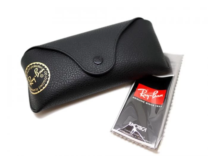 ray ban black sunglasses hard case