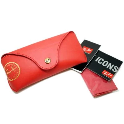 ray ban red sunglasses hard case  luxury