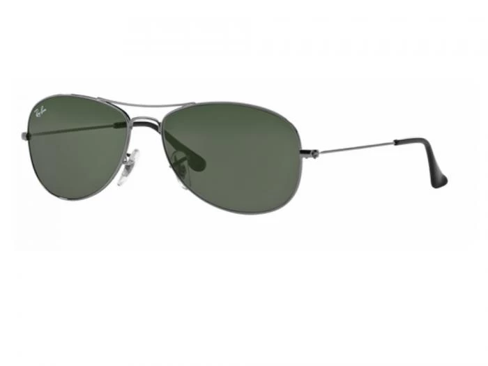 rb3362004tq rayban cockpit gunmetal with crystal green lenses
