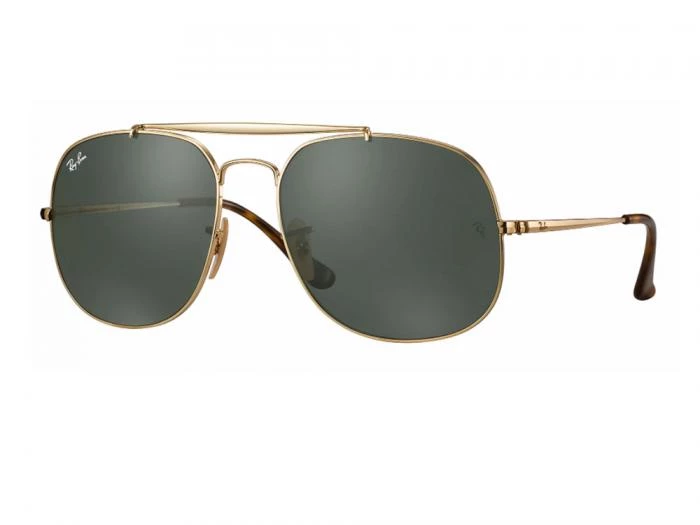 rb3561001tq rayban 39the general39 gold with green lenses