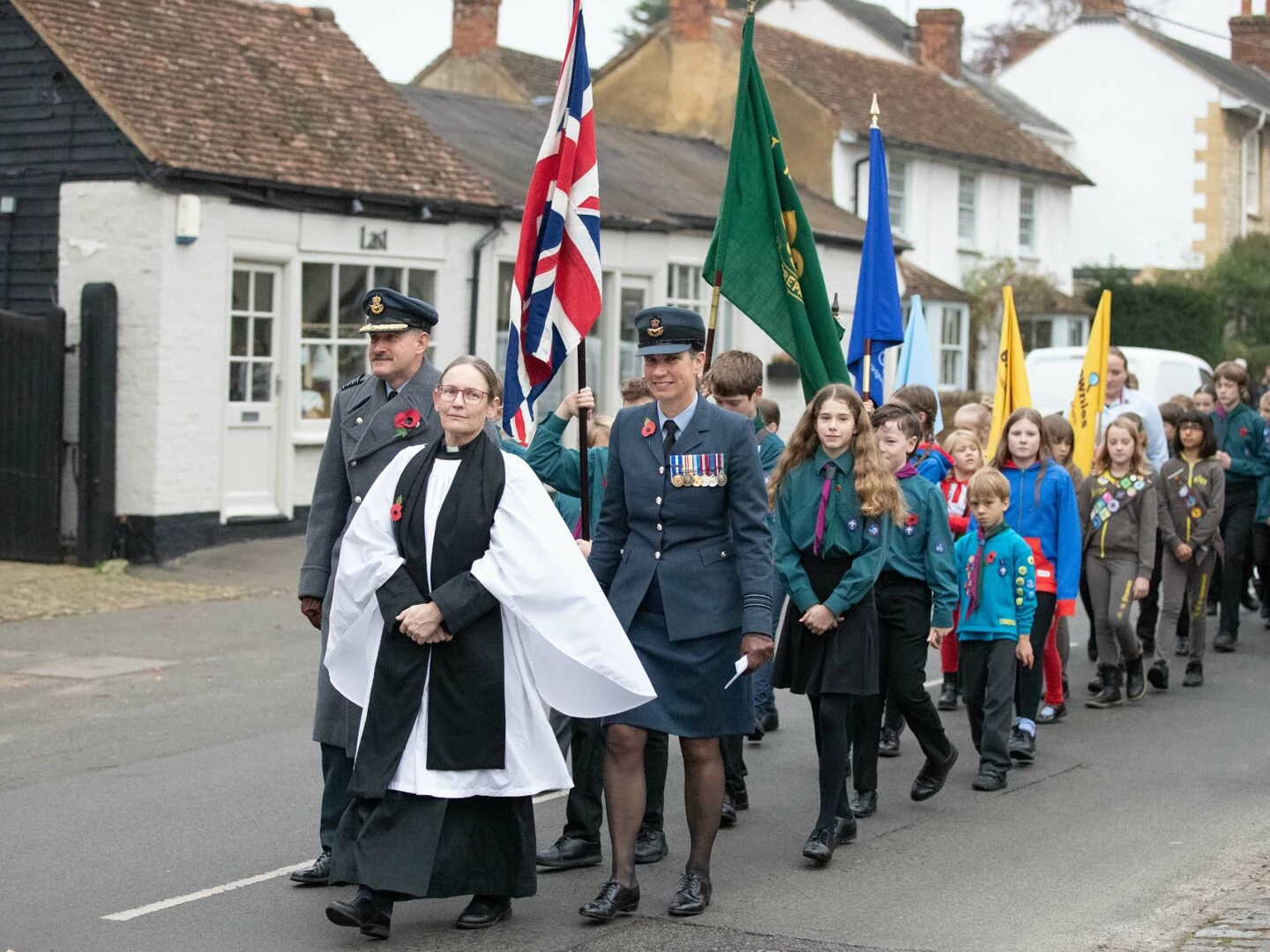 remembrance 2024  haddenham honours the fallen