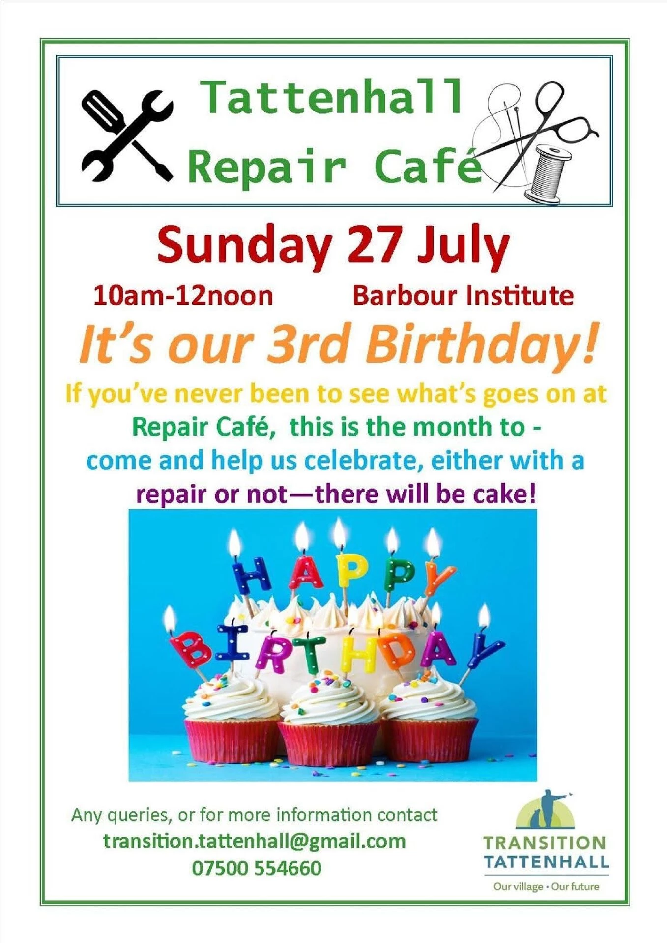 repair cafe july 2025
