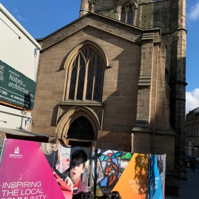 revd john kime  newcastle upon tyne cathedral  19 may  climate change cycle ride