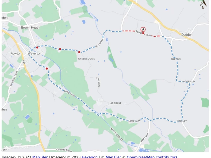 road closure  ryecroft lane  3 april 2024