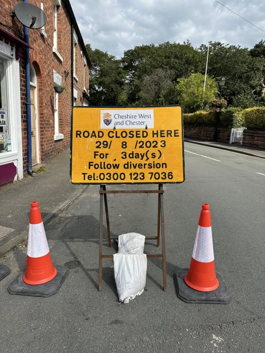 road closure