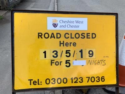 road closure