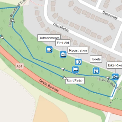 routemap infant run route