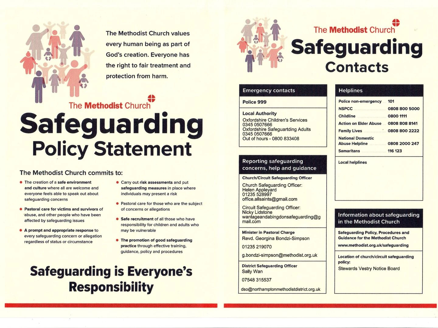 safeguarding policy statement