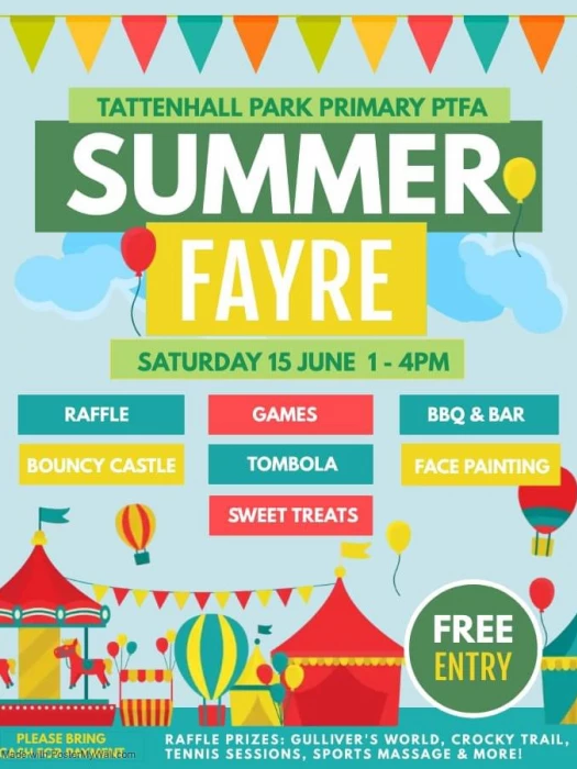 school summer fayre