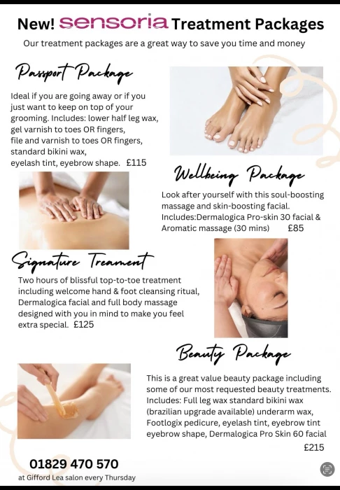 sensoria packages