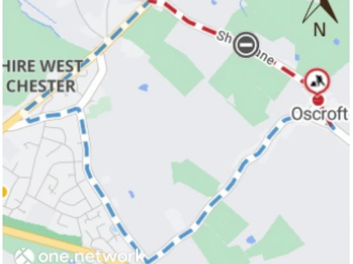 shay lane diversion  february 2024