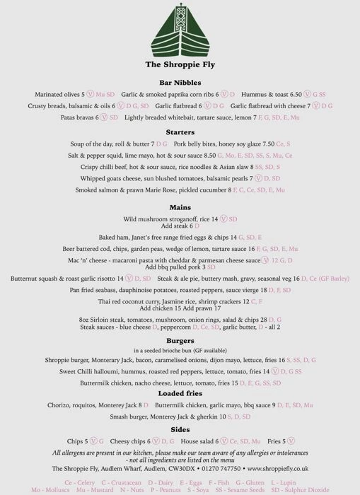 shroppie fly  menu  july 2025 1