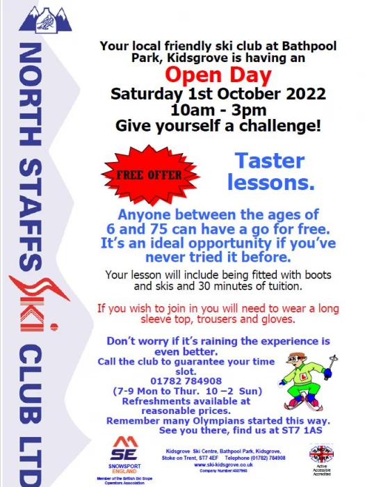ski club open day 2022