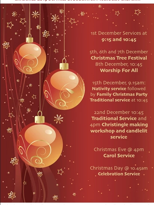 smc christmas services flyer