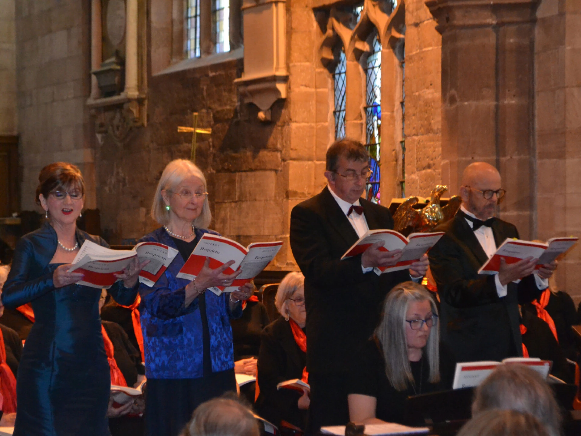 soloists singing
