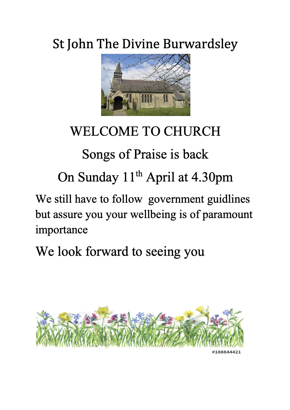 songs of praise apr2021