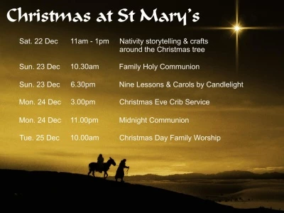 st mary39s xmas schedule 2012