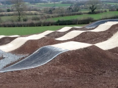 standon bowers pump track rollers