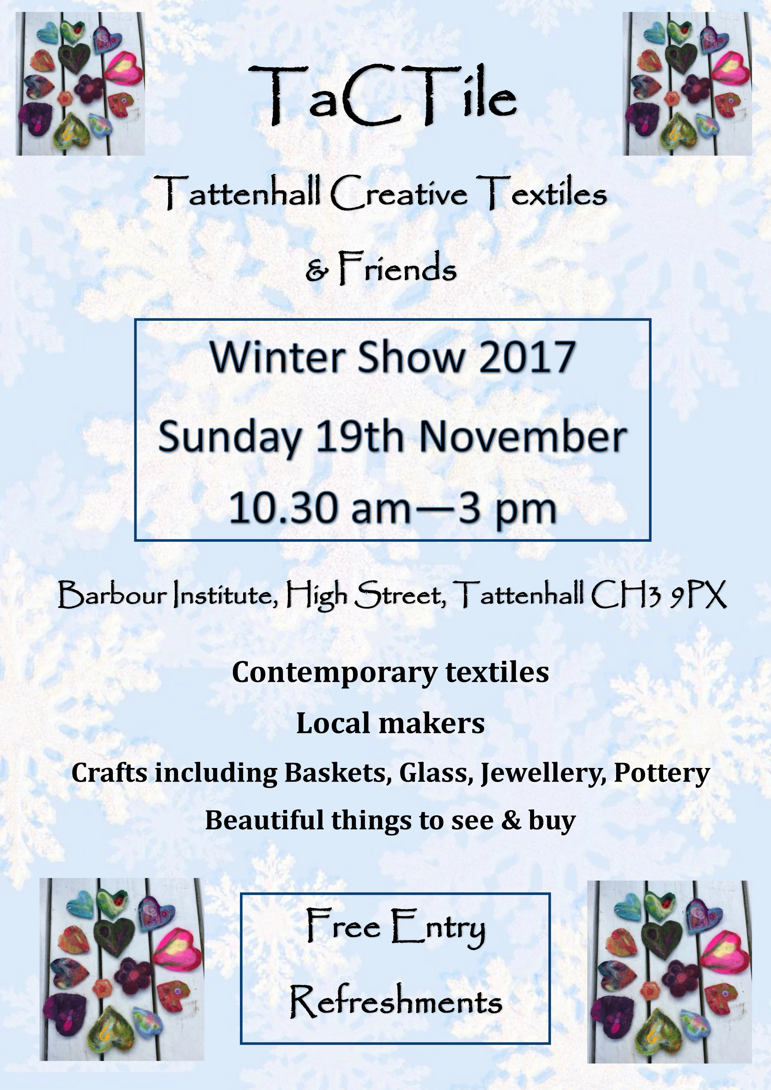 tactile   friends show 2017