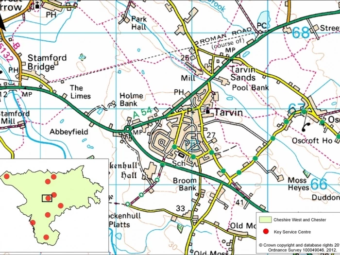 tarvin  oscroft boundary