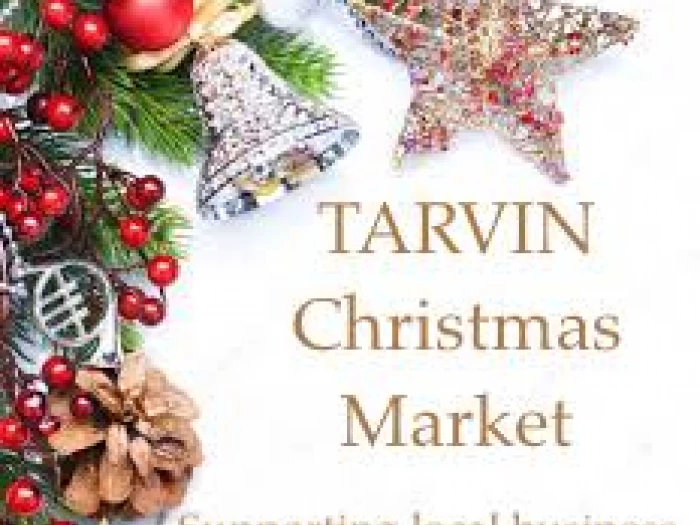 tarvin christmas market 1 star and bell